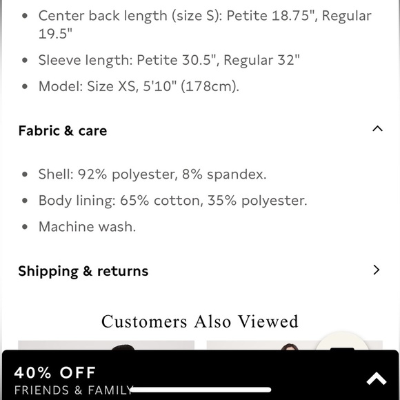 Banana Republic Vegan Suede 4-Pocket
Jacket - Picture 11 of 11